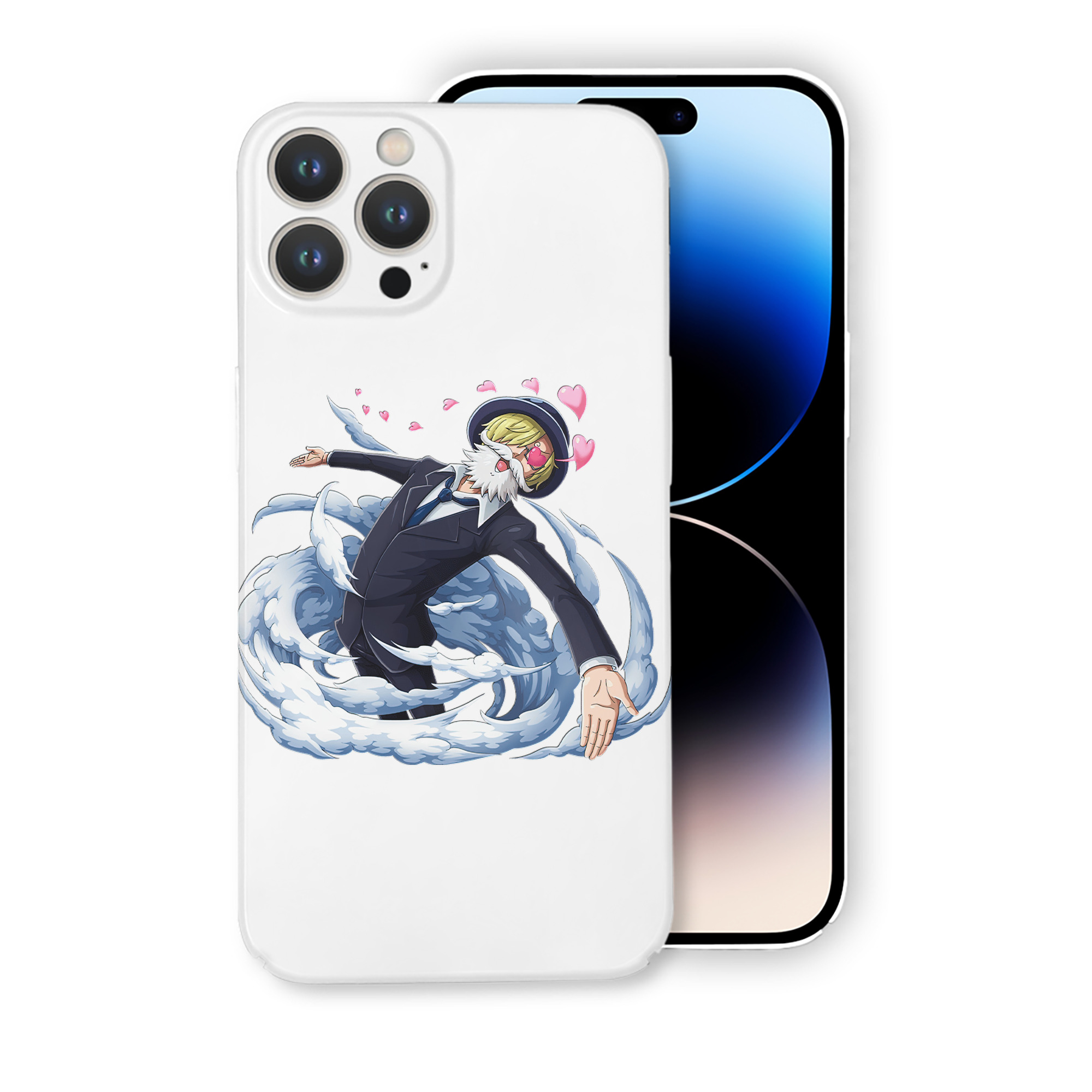 （画像用） ワンピース サンジ ONE PIECE Sanji 【iPhone 14シリーズ対応】ハードケース